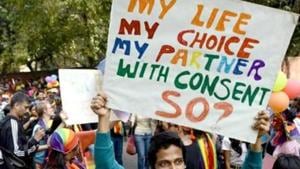 A same-sex union is a legal offence and social taboo in India where such relationships are often shrouded in secrecy and shame.(HT/Photo for representation) A same-sex union is a legal offence and social taboo in India where such relationships are often shrouded in secrecy and shame.(HT/Photo for representation)