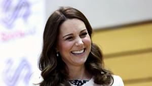 File photo of Kate, Duchess of Cambridge, in London.(AP photo) File photo of Kate, Duchess of Cambridge, in London.(AP photo)
