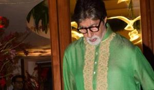 Amitabh Bachchan has shared the first look from his new film. It could be Brahmastra or Thugs of Hindostan - the two films we know he is working on.(IANS) Amitabh Bachchan has shared the first look from his new film. It could be Brahmastra or Thugs of Hindostan - the two films we know he is working on.(IANS)