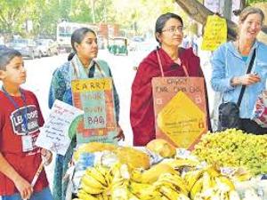 Anti-plastic campaigns have picked up among the civil society as well.(Photo for representation) Anti-plastic campaigns have picked up among the civil society as well.(Photo for representation)