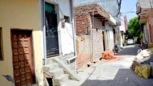The locality in Arthala, Sahibabad, from where the girl was rescued by the police.(Sakib Ali/HT photo) The locality in Arthala, Sahibabad, from where the girl was rescued by the police.(Sakib Ali/HT photo)