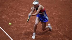 Caroline Wozniacki beat Russia’s Ekaterina Alexandrova 6-2, 6-2 to enter the second round of the Istanbul Cup tennis tournament.(Twitter) Caroline Wozniacki beat Russia’s Ekaterina Alexandrova 6-2, 6-2 to enter the second round of the Istanbul Cup tennis tournament.(Twitter)