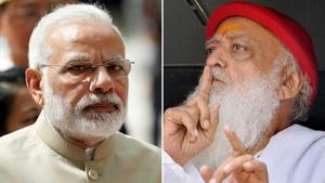 Asaram Bapu was sentenced to life imprisonment for the rape of a 16-year-old girl in Jodhpur in 2013.(PTI) Asaram Bapu was sentenced to life imprisonment for the rape of a 16-year-old girl in Jodhpur in 2013.(PTI)