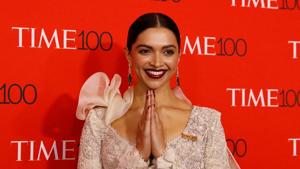 Deepika Padukone arrives for the TIME 100 Gala in Manhattan, New York.(REUTERS) Deepika Padukone arrives for the TIME 100 Gala in Manhattan, New York.(REUTERS)