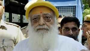 Asaram Bapu being produced in Jodhpur court in connection with the sexual harassment case.(PTI File Photo) Asaram Bapu being produced in Jodhpur court in connection with the sexual harassment case.(PTI File Photo)