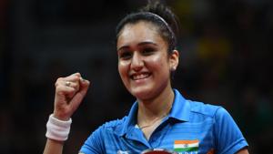 Manika Batra, who won four medals in the 2018 Commonwealth Games, will take part in the Table Tennis World Championships.(AFP) Manika Batra, who won four medals in the 2018 Commonwealth Games, will take part in the Table Tennis World Championships.(AFP)