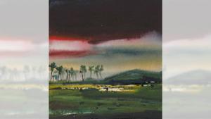An early water colour painting by Delhi-based artist Paresh Maity(CIMA) An early water colour painting by Delhi-based artist Paresh Maity(CIMA)