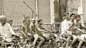 Police registered nearly 2,500 complaints against protesters during the agitation on April 2 in Bharatpur district.(HT File) Police registered nearly 2,500 complaints against protesters during the agitation on April 2 in Bharatpur district.(HT File)