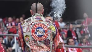 UEFA has charged Bayern Munich for two fan incidents during the team’s Champions League loss to Real Madrid.(AP) UEFA has charged Bayern Munich for two fan incidents during the team’s Champions League loss to Real Madrid.(AP)