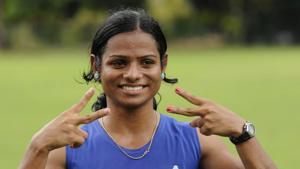 The IAAF have laid down the criteria for athletes with a ‘Difference of Sexual Development (DSD)’ to be eligible to compete in international events and this move excludes Dutee Chand.(HT Photo)