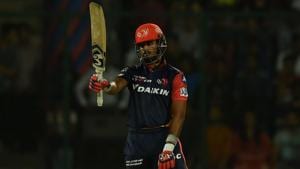 Shreyas Iyer’s unbeaten 93 helped Delhi Daredevils beat Kolkata Knight Riders by 55 runs in an IPL 2018 fixture at the Ferozeshah Kotla ground on Friday.(AFP) Shreyas Iyer’s unbeaten 93 helped Delhi Daredevils beat Kolkata Knight Riders by 55 runs in an IPL 2018 fixture at the Ferozeshah Kotla ground on Friday.(AFP)