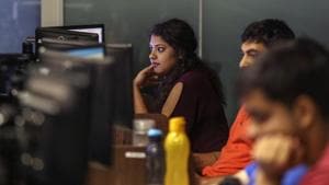 According to the Korn Ferry Gender Pay Index, pay gap between men and women is real but the disparity becomes much smaller at the same job level, same company, same function.(Dhiraj Singh/Bloomberg) According to the Korn Ferry Gender Pay Index, pay gap between men and women is real but the disparity becomes much smaller at the same job level, same company, same function.(Dhiraj Singh/Bloomberg)