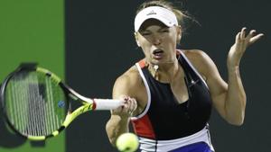 Caroline Wozniacki was forced to retire during her Istanbul Open match due to injury.(USA TODAY Sports) Caroline Wozniacki was forced to retire during her Istanbul Open match due to injury.(USA TODAY Sports)