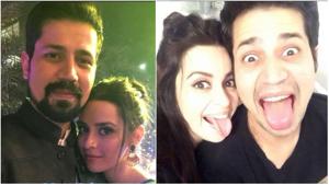 Sumeet Vyas and Ekta Kaul are enjoying their dating life.(Instagram) Sumeet Vyas and Ekta Kaul are enjoying their dating life.(Instagram)