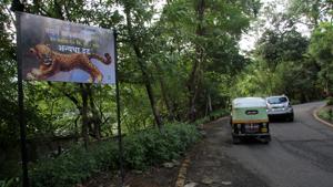Yeoor range of SGNP will be conducting an animal census on April 30.(HT File) Yeoor range of SGNP will be conducting an animal census on April 30.(HT File)