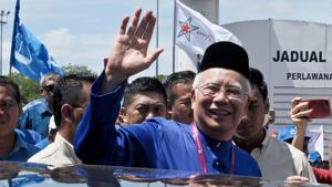 Election campaigning formally started for May 9 general elections that will determine if scandal-plagued Najib Razak's coalition can extend nearly 61 years of unbroken rule and fend off an unprecedented challenge led by nonagenarian former strongman Mahathir Mohamad.(AP) Election campaigning formally started for May 9 general elections that will determine if scandal-plagued Najib Razak's coalition can extend nearly 61 years of unbroken rule and fend off an unprecedented challenge led by nonagenarian former strongman Mahathir Mohamad.(AP)