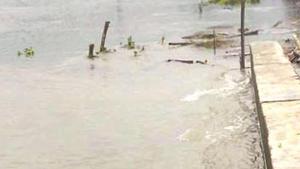 A file photo Kosi river in northern Bihar.(PTI) A file photo Kosi river in northern Bihar.(PTI)