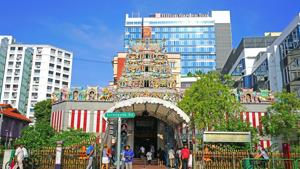 Sri Veeramakaliamman, one of Singapore’s oldest Hindu temples.(Shutterstock) Sri Veeramakaliamman, one of Singapore’s oldest Hindu temples.(Shutterstock)