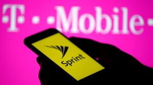 T-Mobile agreed on Sunday to buy Overland Park, Kansas-based Sprint in a stock swap that values Sprint at about $26 billion, plus the assumption of its scary $32 billion net debt load.(REUTERS Photo) T-Mobile agreed on Sunday to buy Overland Park, Kansas-based Sprint in a stock swap that values Sprint at about $26 billion, plus the assumption of its scary $32 billion net debt load.(REUTERS Photo)
