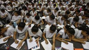 Student at the Allen Career Institute coaching center in Kota, Rajasthan.(HT File Photo) Student at the Allen Career Institute coaching center in Kota, Rajasthan.(HT File Photo)