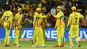 Chennai Super Kings players celebrate the wicket of Prithvi Shaw during match thirty of the 2018 Indian Premier League 2018 (IPL 2018) between Chennai Super Kings and Delhi Daredevils at the Maharashtra Cricket Association Cricket Stadium, Pune. Follow highlights of Chennai Super Kings (CSK) vs (DD) Delhi Daredevils, Indian Premier League (IPL) 2018 match at the Maharashtra Cricket Association Stadium, Pune here(BCCI) Chennai Super Kings players celebrate the wicket of Prithvi Shaw during match thirty of the 2018 Indian Premier League 2018 (IPL 2018) between Chennai Super Kings and Delhi Daredevils at the Maharashtra Cricket Association Cricket Stadium, Pune. Follow highlights of Chennai Super Kings (CSK) vs (DD) Delhi Daredevils, Indian Premier League (IPL) 2018 match at the Maharashtra Cricket Association Stadium, Pune here(BCCI)