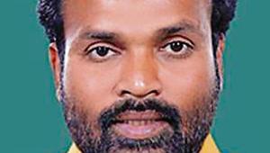 Sreeramulu’s possible elevation is seen as an exercise to not only break free of the power tussle between the influential Lingayat and Vokkaliga communities but also groom a new generation of young leaders in a state where the BJP is trying to grow roots .(File Photo) Sreeramulu’s possible elevation is seen as an exercise to not only break free of the power tussle between the influential Lingayat and Vokkaliga communities but also groom a new generation of young leaders in a state where the BJP is trying to grow roots .(File Photo)