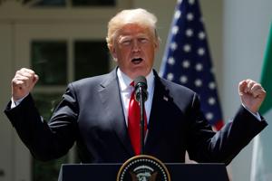 The Trump administration announced that it had finalised a trade deal with South Korea, which includes several concessions made by Seoul, including extended tariffs on pick-up trucks and a quota on its steel exports.(Reuters) The Trump administration announced that it had finalised a trade deal with South Korea, which includes several concessions made by Seoul, including extended tariffs on pick-up trucks and a quota on its steel exports.(Reuters)