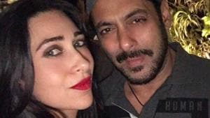 Karisma Kapoor and Salman Khan have worked in movies like Biwi No.1 and Judwaa.(Instagram)