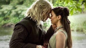 Wilf Scolding and Aisling Franciosi played Rhaegar Targaryen and Lyanna Stark on Game of Thrones.(HBO) Wilf Scolding and Aisling Franciosi played Rhaegar Targaryen and Lyanna Stark on Game of Thrones.(HBO)