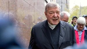 Under his bail conditions, George Pell (pictured) cannot leave Australia, contact prosecution witnesses and must give police a 24-hour notice of any change of address.(Reuters/File Photo) Under his bail conditions, George Pell (pictured) cannot leave Australia, contact prosecution witnesses and must give police a 24-hour notice of any change of address.(Reuters/File Photo)