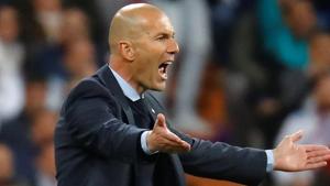 Real Madrid coach could be in elite company of men who have won three Champions League titles.(REUTERS) Real Madrid coach could be in elite company of men who have won three Champions League titles.(REUTERS)