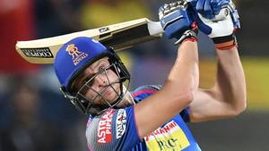 Jos Buttler has three of the fastest centuries for England in ODI’s.(AFP) Jos Buttler has three of the fastest centuries for England in ODI’s.(AFP)