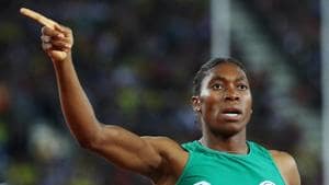 The new hyperandrogenism rule, announced by the governing IAAF last week, has put the spotlight back on South African Caster Semenya, whose long reign as the queen of middle distance running looks set to be ended.(REUTERS)