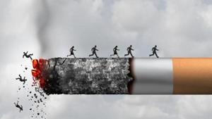 The video shows what 1 pack per day of cigarette for 20 years can do to your lungs.(Shutterstock) The video shows what 1 pack per day of cigarette for 20 years can do to your lungs.(Shutterstock)