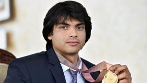 Neeraj Chopra won the gold medal in men’s javelin throw at the 2018 Commonwealth Games in Gold Coast.(PTI) Neeraj Chopra won the gold medal in men’s javelin throw at the 2018 Commonwealth Games in Gold Coast.(PTI)