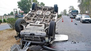 The first quarter of this year also witnessed a sharp decline in road accidents with 1,070 accidental deaths were reported compared to 1,134 during the same period last year.(HT File) The first quarter of this year also witnessed a sharp decline in road accidents with 1,070 accidental deaths were reported compared to 1,134 during the same period last year.(HT File)