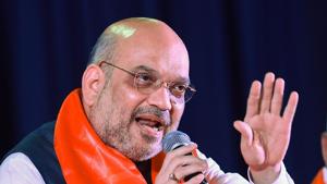 File photo of Bharatiya Janata Party president Amit Shah.(PTI photo) File photo of Bharatiya Janata Party president Amit Shah.(PTI photo)