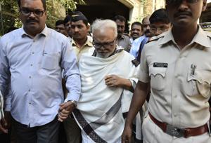 Bhujbal has got bail and is currently in Mumbai civic body-run KEM Hospital.(HT FILE) Bhujbal has got bail and is currently in Mumbai civic body-run KEM Hospital.(HT FILE)
