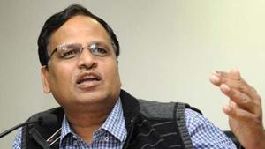 Delhi health minister Satyendar Jain said twenty-one samples were found to be sub-standard.(HT File Photo) Delhi health minister Satyendar Jain said twenty-one samples were found to be sub-standard.(HT File Photo)