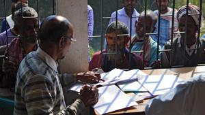 The draft states that an employee can be transferred out of the tribal sub plan area if, on a report by the department head, collector or any other government agency, he or she is found to be involved in communal riots or in offences against the state.(AFP (REPRESENTATIVE PIC)) The draft states that an employee can be transferred out of the tribal sub plan area if, on a report by the department head, collector or any other government agency, he or she is found to be involved in communal riots or in offences against the state.(AFP (REPRESENTATIVE PIC))