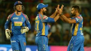 Live streaming of Kings XI Punjab (KXIP) vs Rajasthan Royals (RR), IPL 2018 match at the Holkar Stadium in Indore was available online. KXIP beat RR in their Indian Premier League encounter in Indore on Sunday.(AFP) Live streaming of Kings XI Punjab (KXIP) vs Rajasthan Royals (RR), IPL 2018 match at the Holkar Stadium in Indore was available online. KXIP beat RR in their Indian Premier League encounter in Indore on Sunday.(AFP)