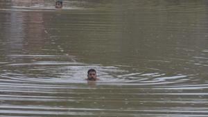 The two children drowned in the water stagnated at a construction site at Matoshree English Medium School on April 29, at around 3pm.(HT Representational Photo) The two children drowned in the water stagnated at a construction site at Matoshree English Medium School on April 29, at around 3pm.(HT Representational Photo)