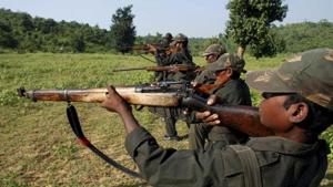 Maoist rebels train in a forest area at Dumariya block in Gaya district, in Bihar(AP File Photo) Maoist rebels train in a forest area at Dumariya block in Gaya district, in Bihar(AP File Photo)