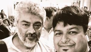 S Thaman has given music for films such as Kick, Aagadu and has now being signed for Rohit Shetty’s Golmaal 4. Ajith will soon begin work on Viswasam with Siva.(MusicThaman/Twitter) S Thaman has given music for films such as Kick, Aagadu and has now being signed for Rohit Shetty’s Golmaal 4. Ajith will soon begin work on Viswasam with Siva.(MusicThaman/Twitter)