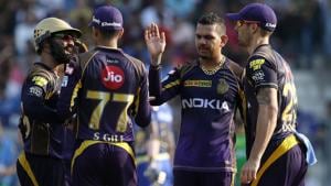 Kolkata Knight Riders will look to boost their IPL 2018 play-off hopes with a win over Mumbai Indians.(BCCI) Kolkata Knight Riders will look to boost their IPL 2018 play-off hopes with a win over Mumbai Indians.(BCCI)