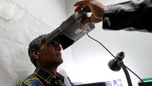 Justice DY Chandrachud was responding to a submission by advocate Shyam Divan that people would be refused benefits if they fail to authenticate their Aadhaar numbers.(Reuters File Photo)