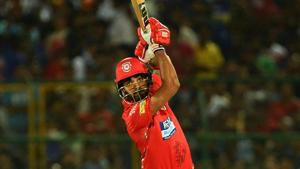 Kings XI Punjab batsman KL Rahul plays a shot during the Indian Premier League 2018 (IPL 2018) match vs Rajasthan Royals at the Sawai Mansingh Stadium in Jaipur on May 8, 2018.(AFP) Kings XI Punjab batsman KL Rahul plays a shot during the Indian Premier League 2018 (IPL 2018) match vs Rajasthan Royals at the Sawai Mansingh Stadium in Jaipur on May 8, 2018.(AFP)