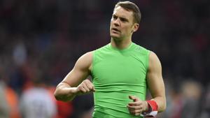 Germany captain Manuel Neuer will not return before the end of the Bundesliga, putting his FIFA World Cup participation in doubt after missing most of the season through injury.(AP) Germany captain Manuel Neuer will not return before the end of the Bundesliga, putting his FIFA World Cup participation in doubt after missing most of the season through injury.(AP)