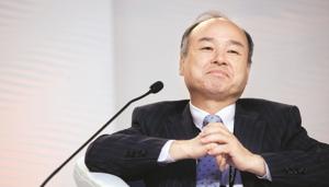 “Oh, I see here that the Flipkart-Walmart deal isn’t fully confirmed at this point in time,” he said to the laughing audience. “Yabai desune,” he added, which translates in Japanese roughly to “Oops” or “That’s not good.”(Ramesh Pathania/Mint) “Oh, I see here that the Flipkart-Walmart deal isn’t fully confirmed at this point in time,” he said to the laughing audience. “Yabai desune,” he added, which translates in Japanese roughly to “Oops” or “That’s not good.”(Ramesh Pathania/Mint)