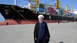 A handout picture provided by the office of Iranian President Hassan Rouhani on December 3, 2017 shows him inaugurating the first phase of Chabahar Port.(AFP File Photo) A handout picture provided by the office of Iranian President Hassan Rouhani on December 3, 2017 shows him inaugurating the first phase of Chabahar Port.(AFP File Photo)